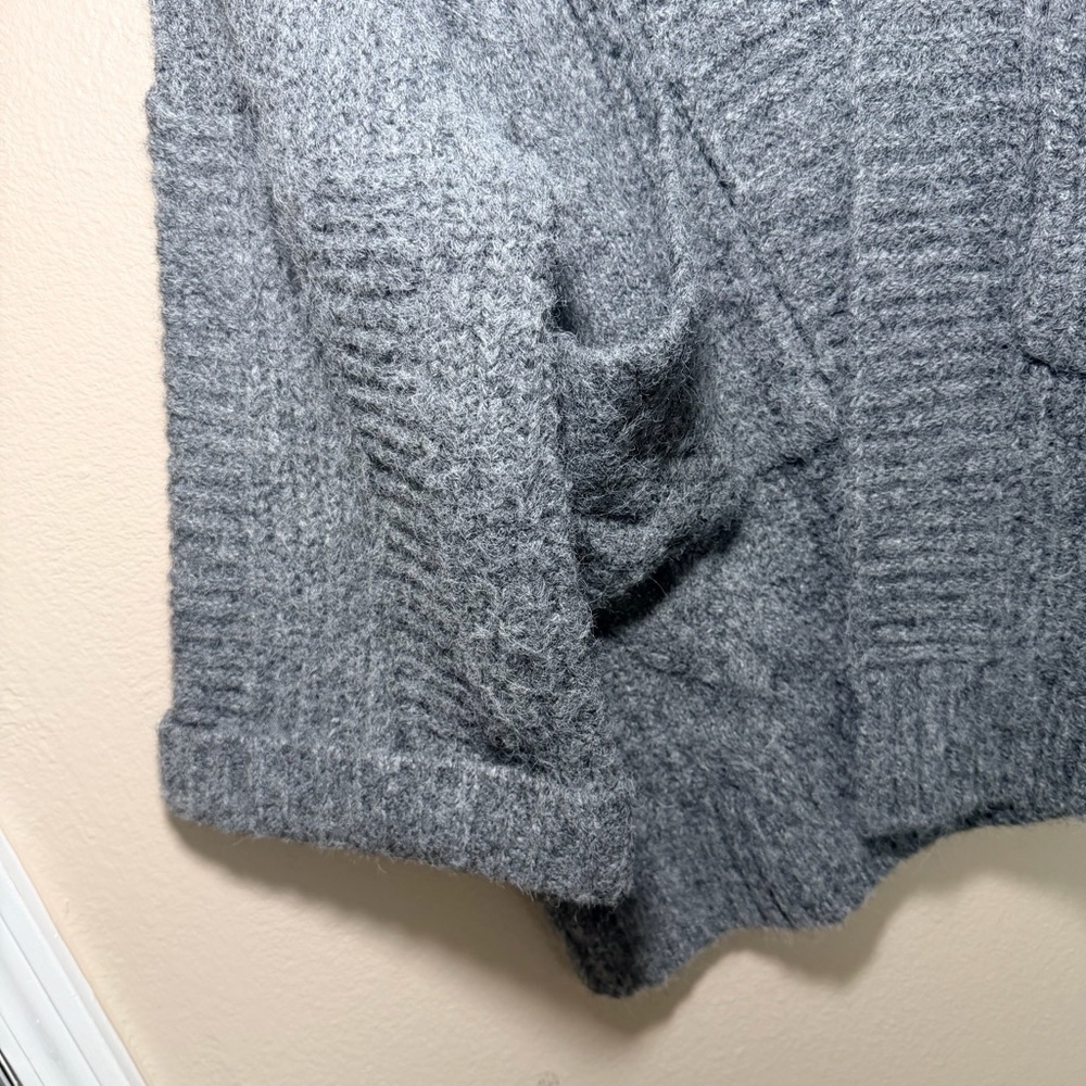 Princess Polly Charcoal Gray Paisleigh Women's Cardigan - Picture 4 of 6